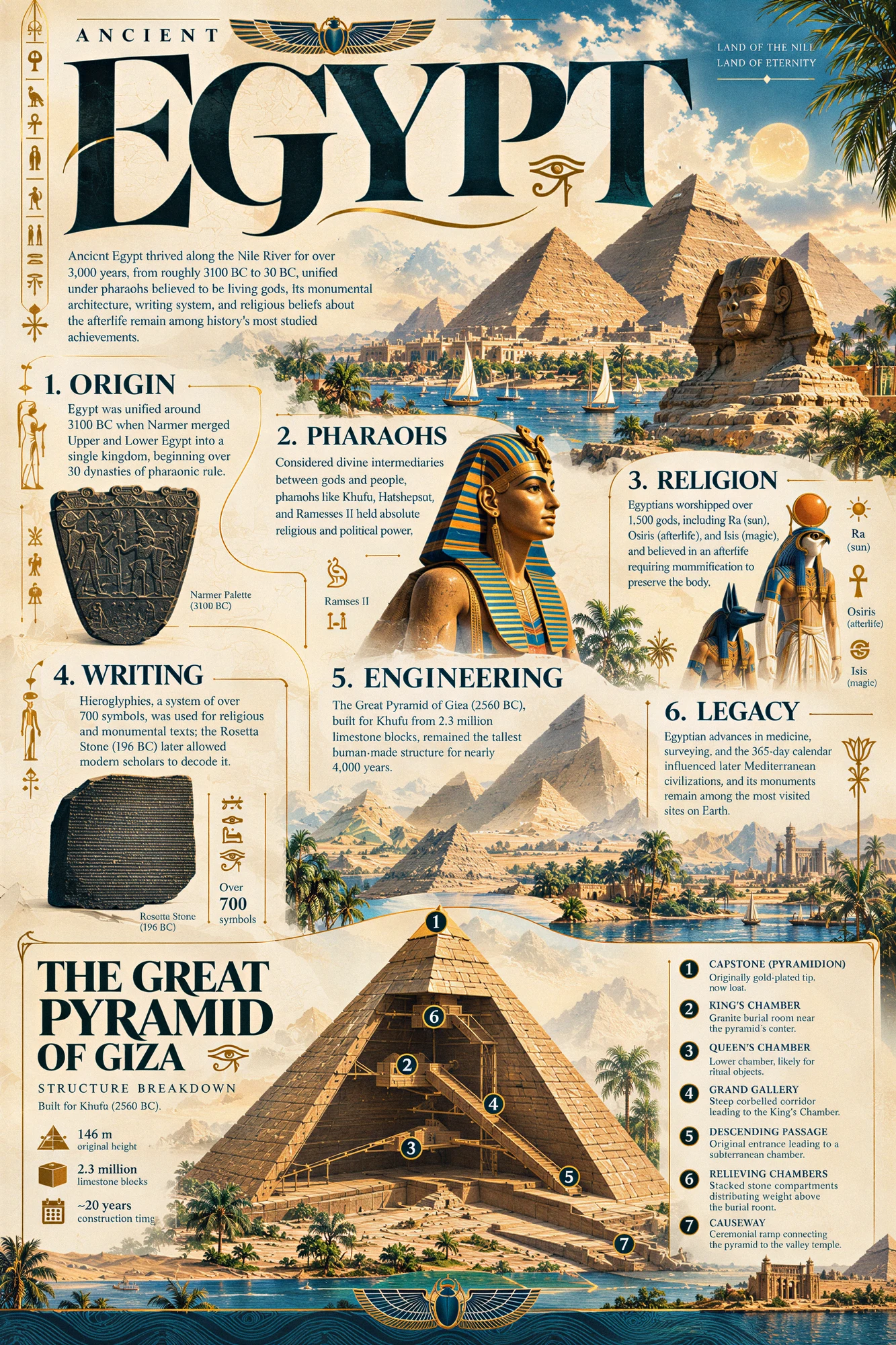 Ancient Egypt / Illustrated editorial study