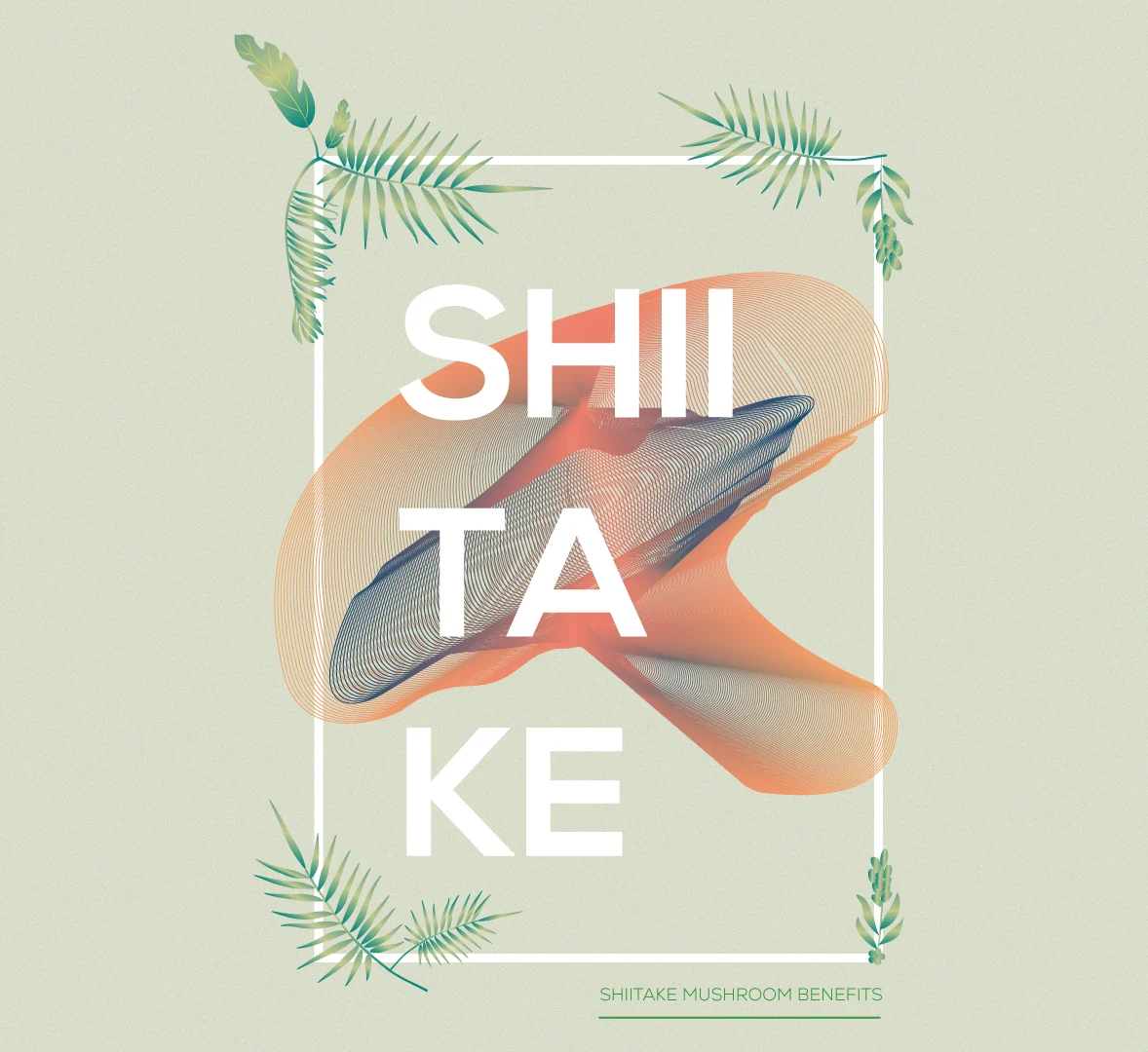 Shiitake / Sculptural botanical composition I