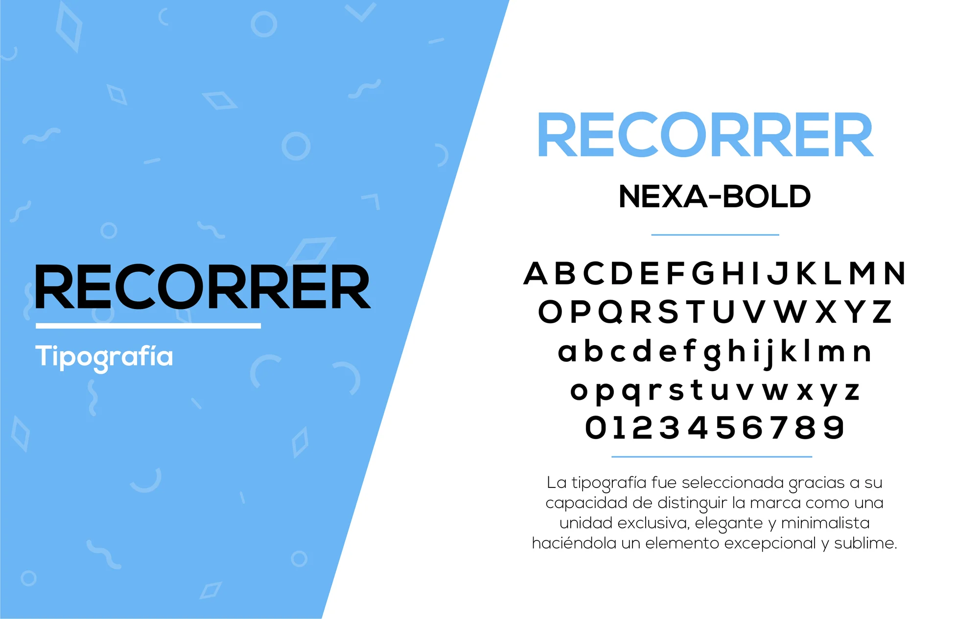 Display typography / Nexa Bold