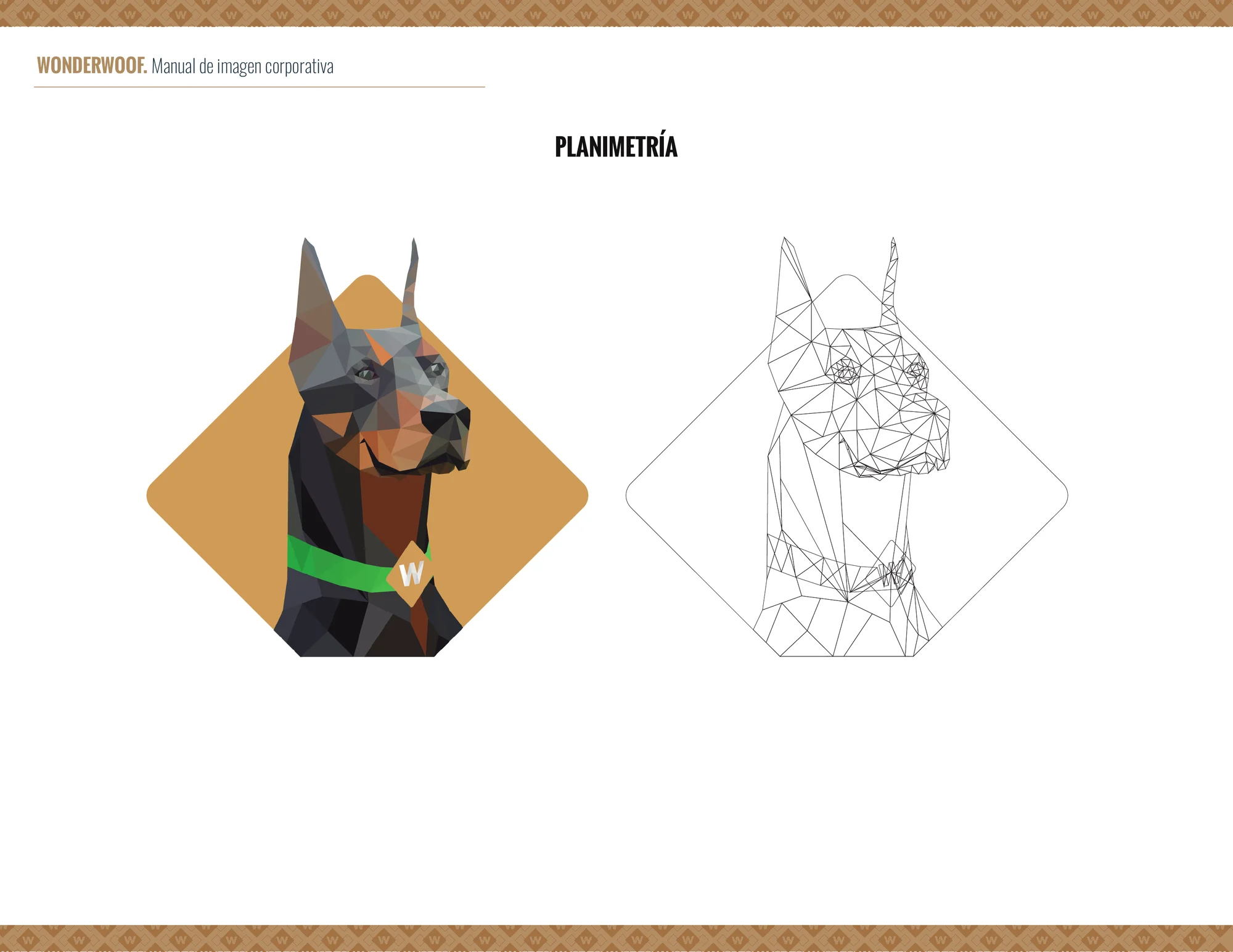 Faceted character construction