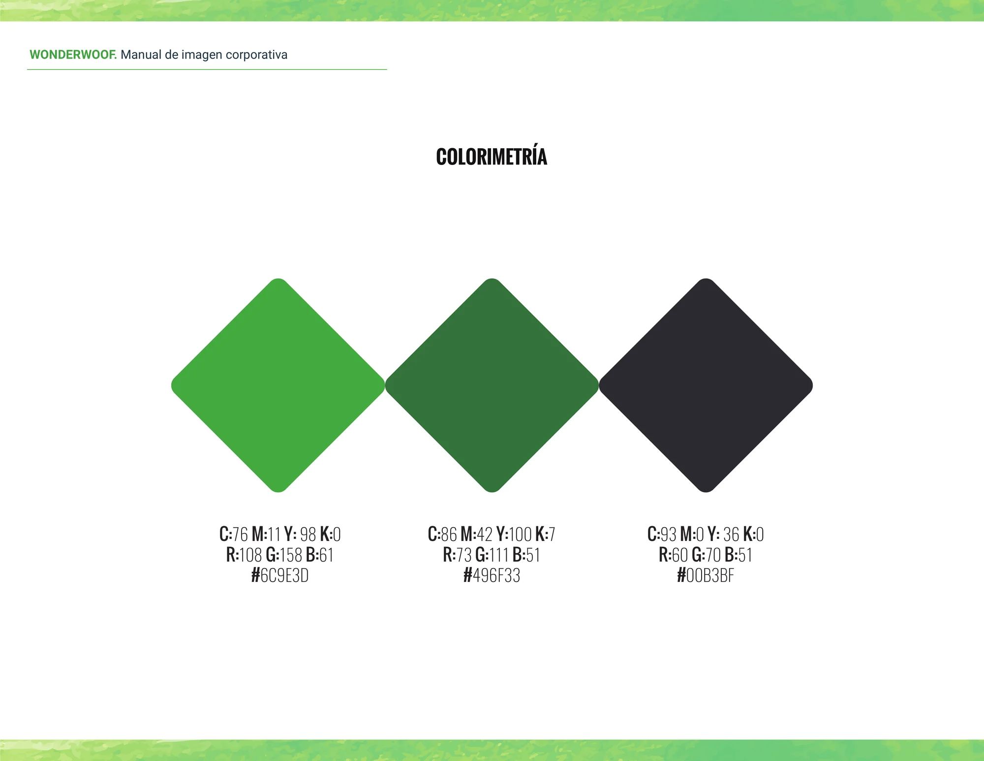 Secondary color palette